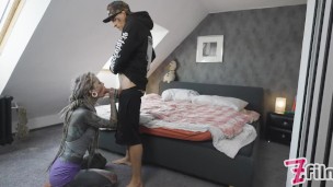 Tattoed pornstar ANAL date with Gu with BIG DICK – anal gapes, ass to mouth, sloppy deepthroat blowjob